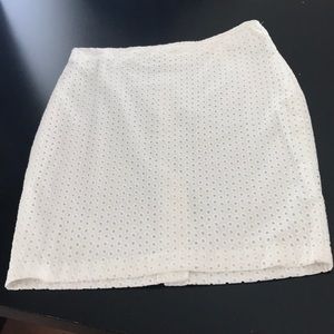 Max Studio white skirt